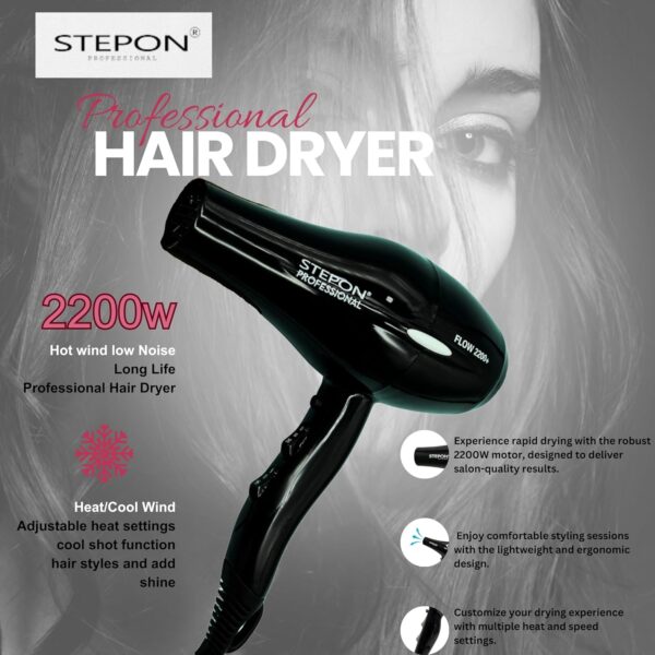 STEPON - Professional 2200W Hair Dryer - Image 2