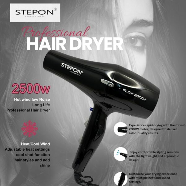 STEPON - 2500W Professional Hair Dryer - Image 2